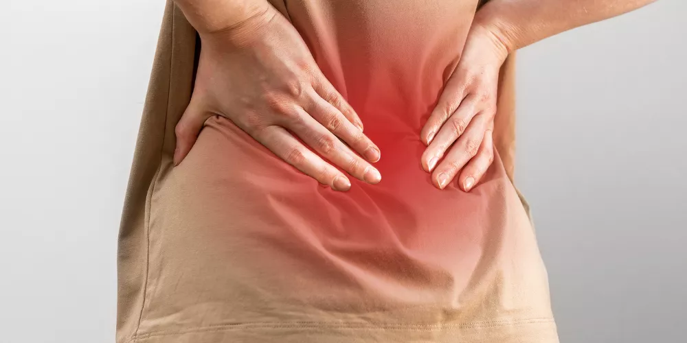 Pain on both sides of the waist2